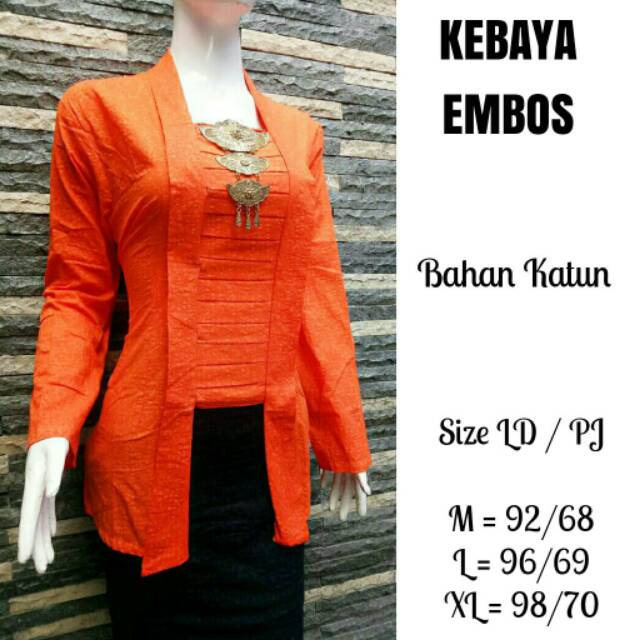 Kebaya embos