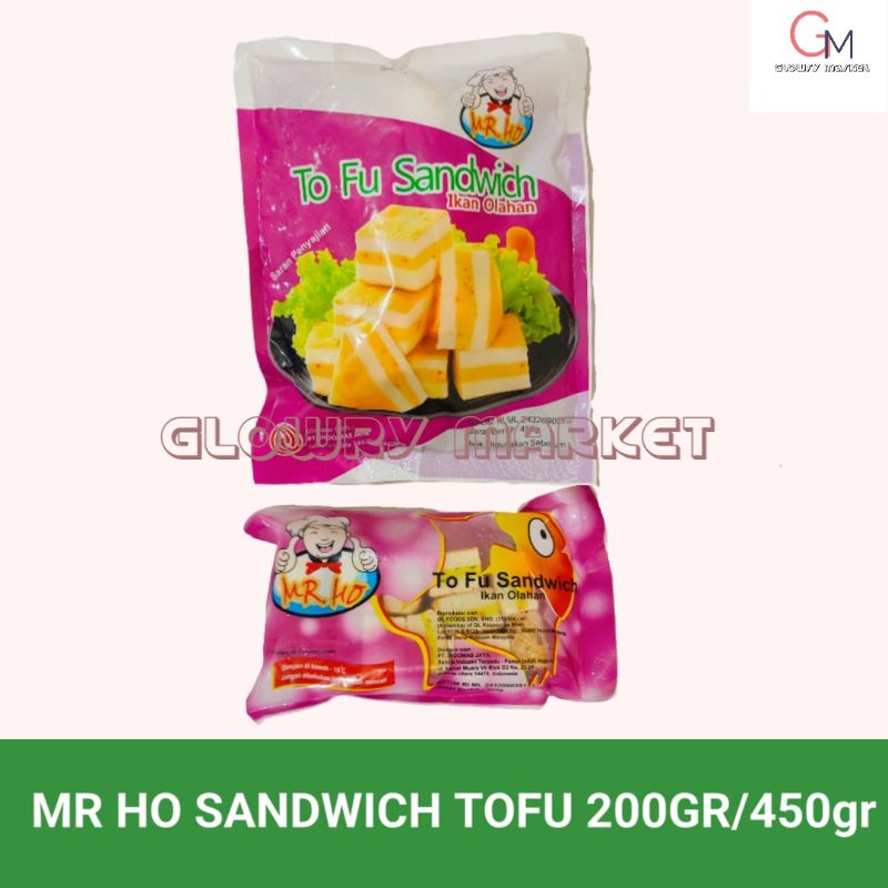 

MR HO TOFU SANDWICH 200gr/450GR SANDWICH IKAN OLAHAN FISH TOFU