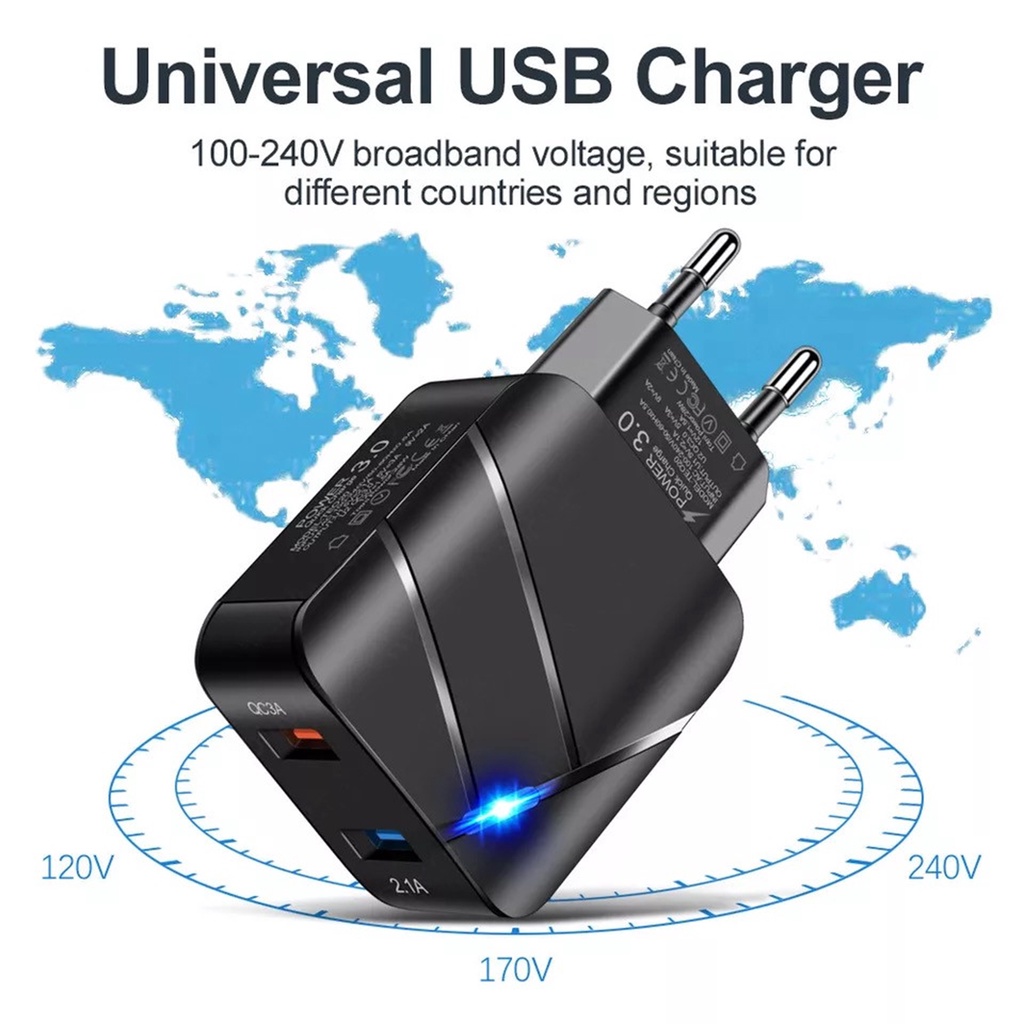 Joyseus Charger Fast Charging Kabel Micro Original Casan Quick Charge Free Kabel Data