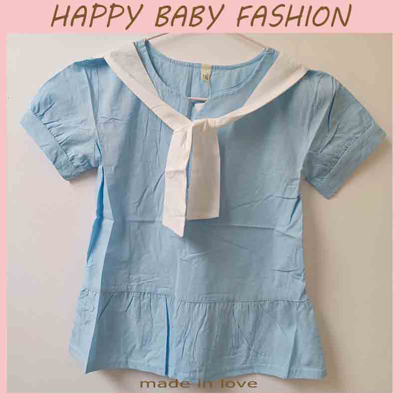 【Happy Baby】1-5tahun QZ-68  Baju Anak Import/Gaun Anak Perempuan/Gaun Busur/Gaun PutriPREMIUM QUALITY