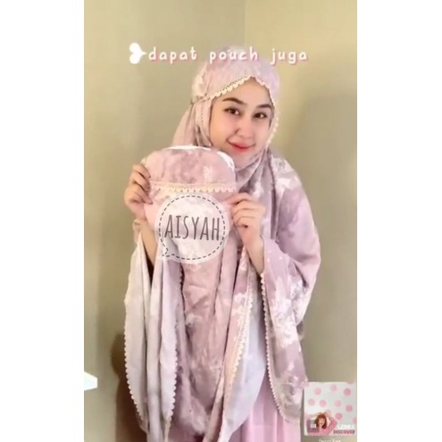 MUKENAH RIA RICIS(MUKENAH ARMANI SILK) MUKENAH 2 in 1(BISA COD)