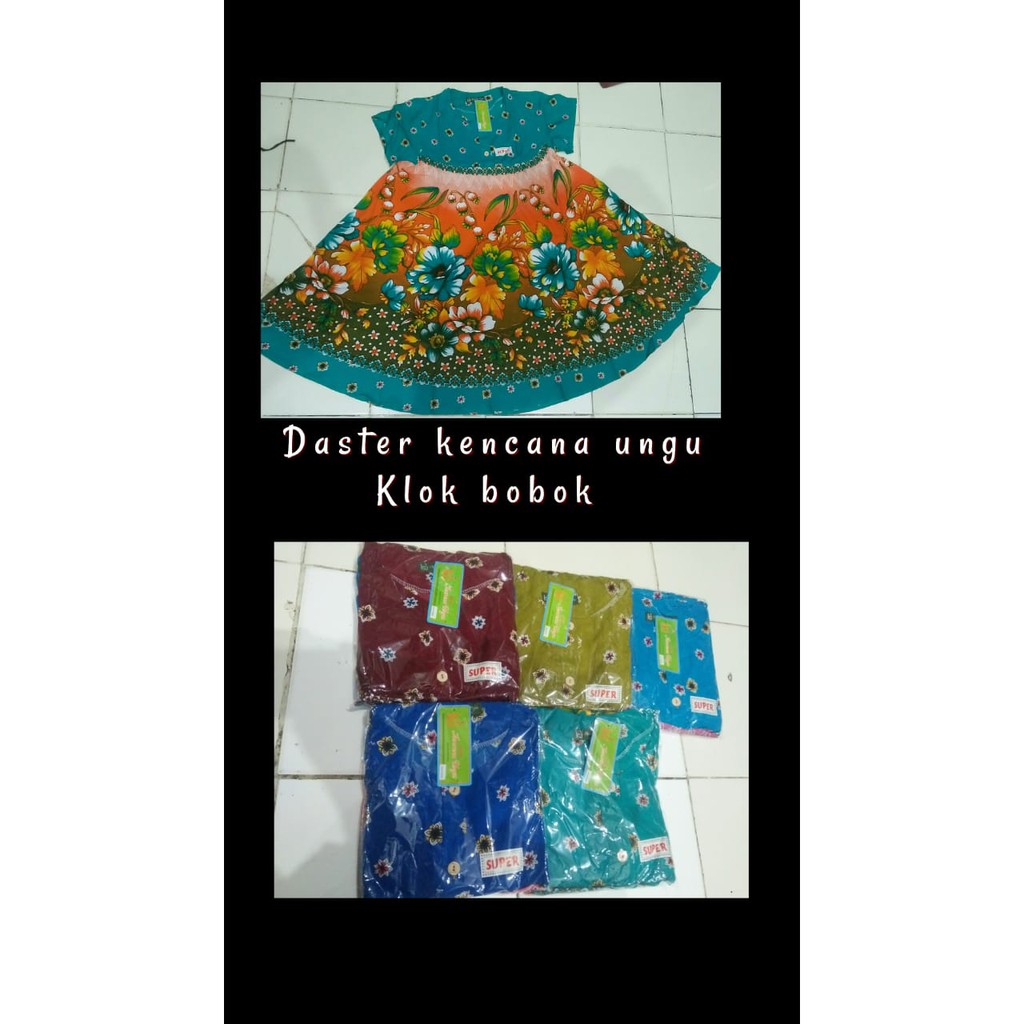 DASTER KENCANA UNGU KLOK BOBOK