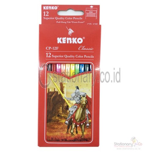 

KENKO Pensil Warna 12 Warna Classic CP-12F