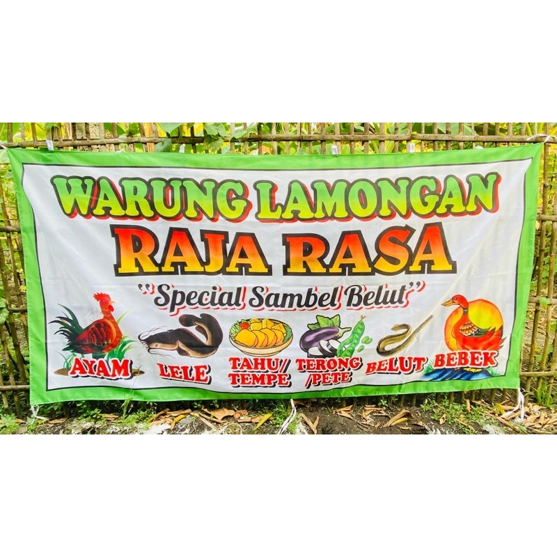 SPANDUK WARUNG KAIN FULL PRINT