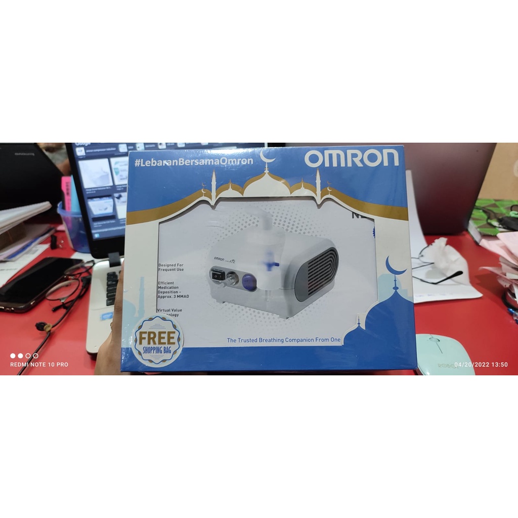 Nebulizer Compressor NE C28 NEC28 | Alat Terapi Uap Pernafasan - OMRON