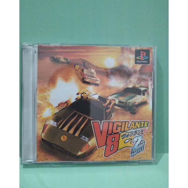 CD DVD KASET ORIGINAL PS1 VIGILANTE 8 USA