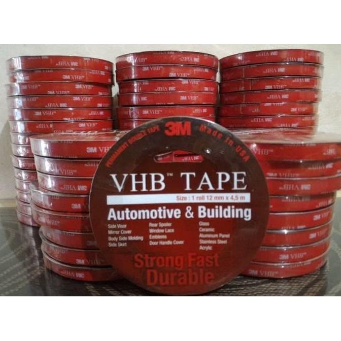 

Silahkan Order] Double Tape Super Kuat Super Lengket Merk 3M Vhb Original Lebar 12 Mm