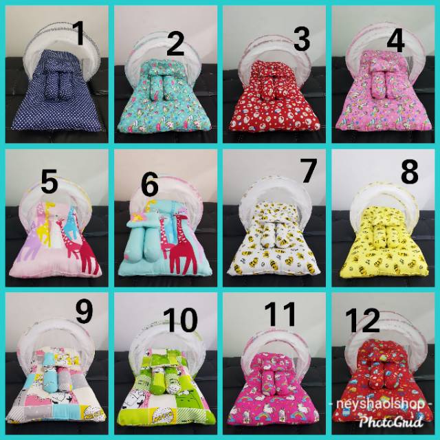 Kasur bayi kelambu/kasur bayi karakter