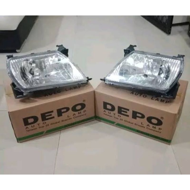 Lampu depan headlamp kijang kapsul 2003 2004 Depo
