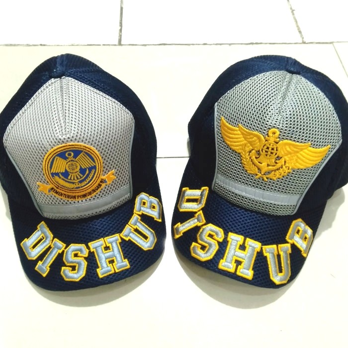 topi dishub jaring kombinasi