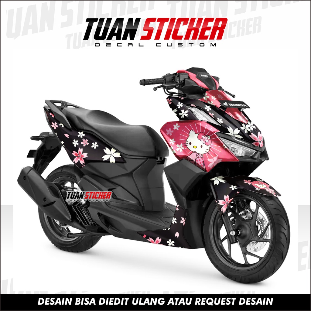 Sticker Decal Full Body Honda Vario 160 2021 2022 Striping Decal Vario 160 2021 2022 Full Body Stike