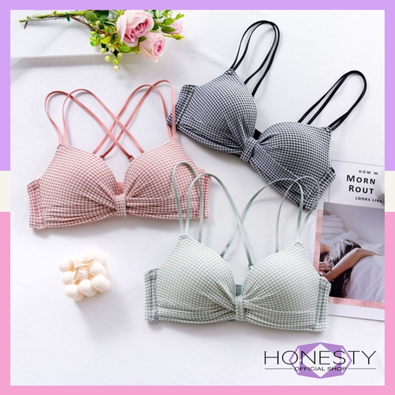 Miss H ~ 093 Bra Jepang Sexy Tanpa Kawat Bra Import Premium Asian Style