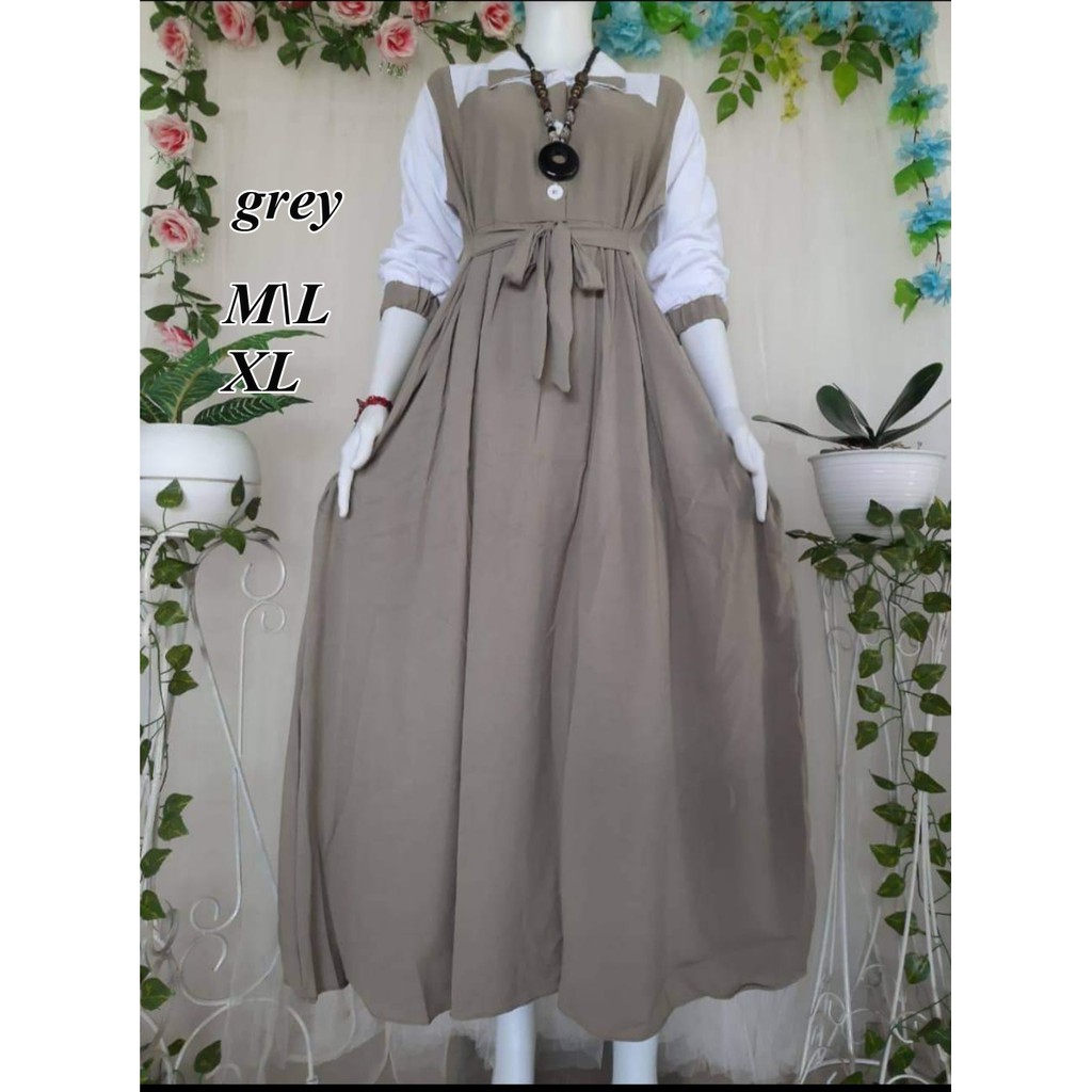 gamis toyobo premium polos/gamis toyobo cantik