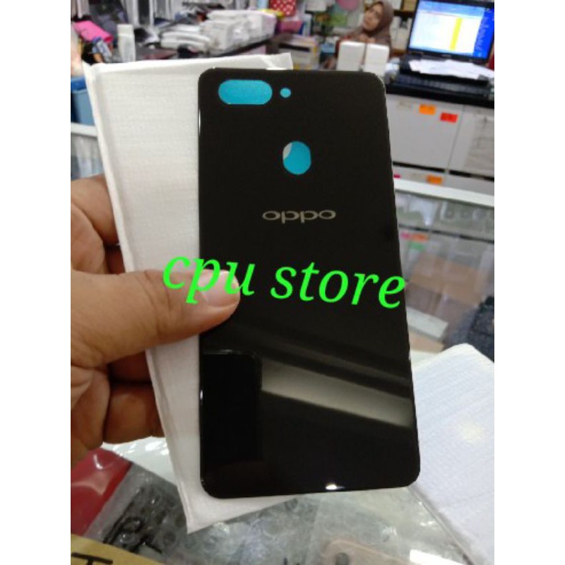 BACKDOOR BACKDOR CASING BELAKANG TUTUP BATERAI OPPO R15 ORIGINAL KACA