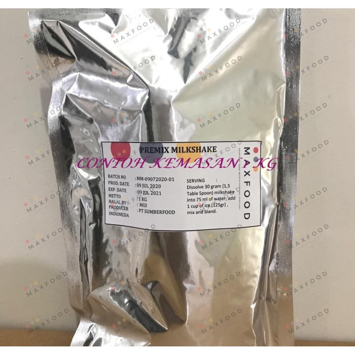 

Siap Kirim 1 Kg Bubuk Whip Cream / Premix Whipping Cream / Whipped Cream