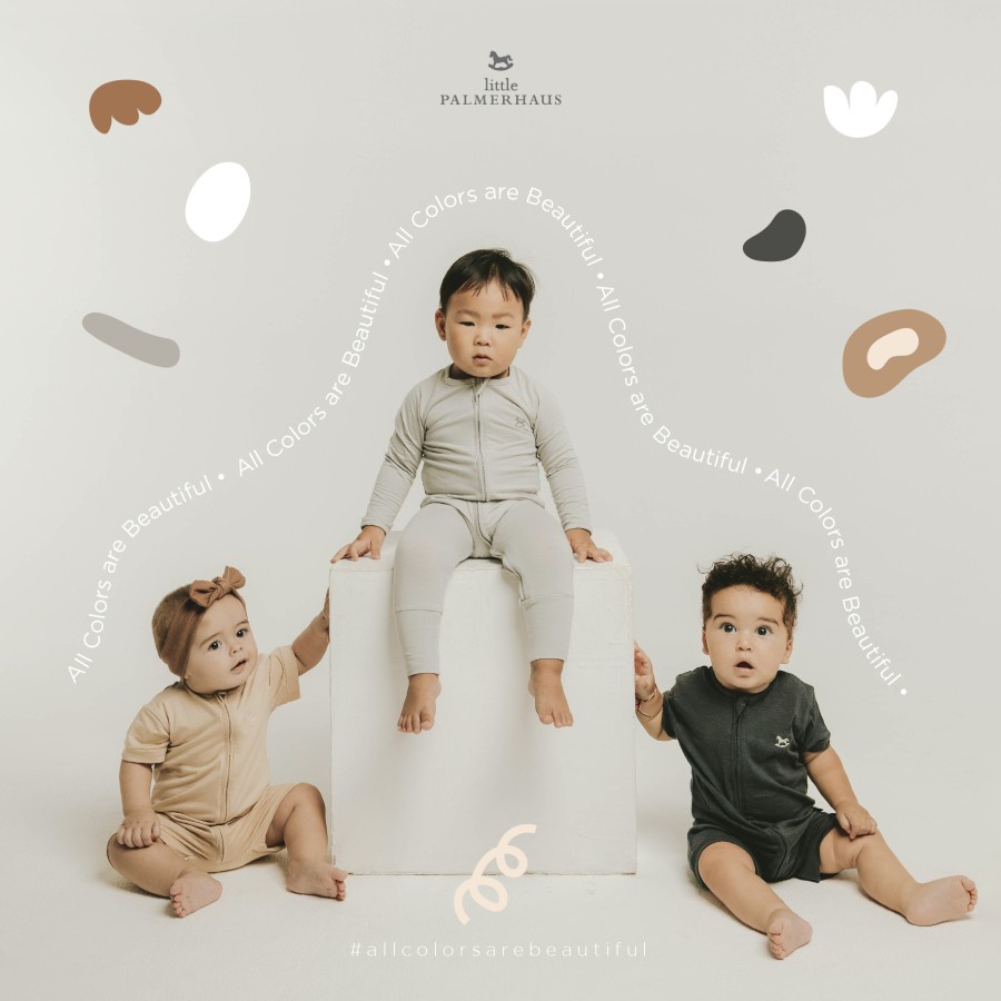 Little Palmerhaus Baby Sleepsuit | Setelan Jumper Lengan Panjang