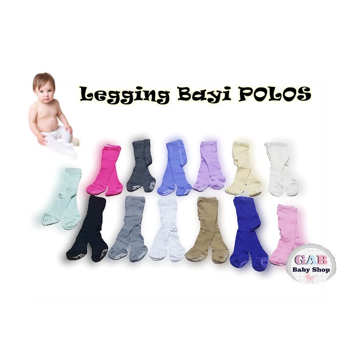 Legging Bayi Polos Satuan /Legging CarterLove/Cotton Rich