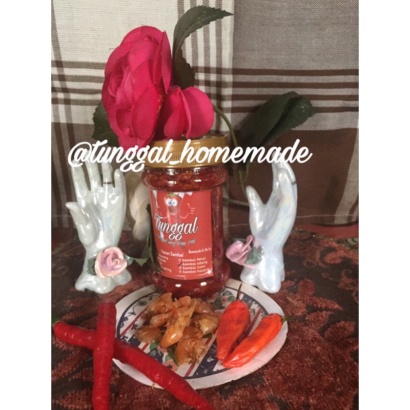

Tunggal Sambal Uleg Udang Homemade (150g)