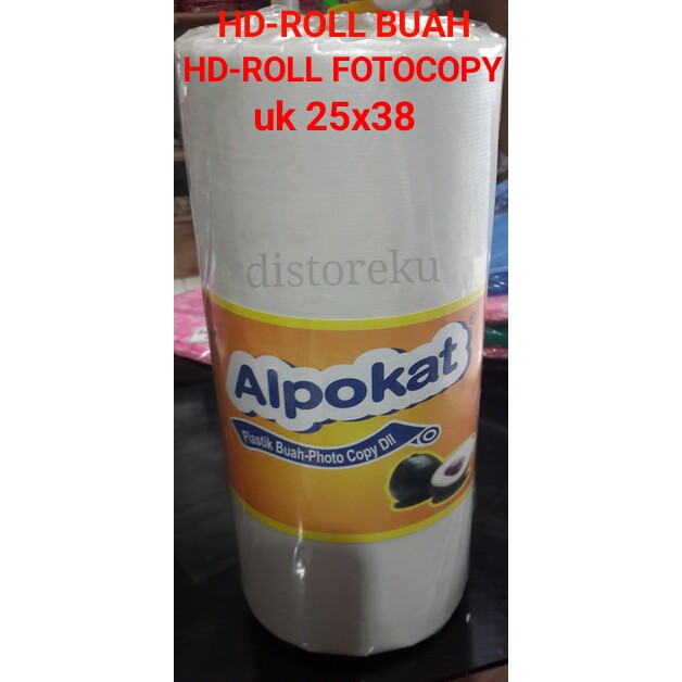 uk 25x38 HD ROLL Buah Sayur Fotocopy Plastik Foto kopi Merk Alpokat