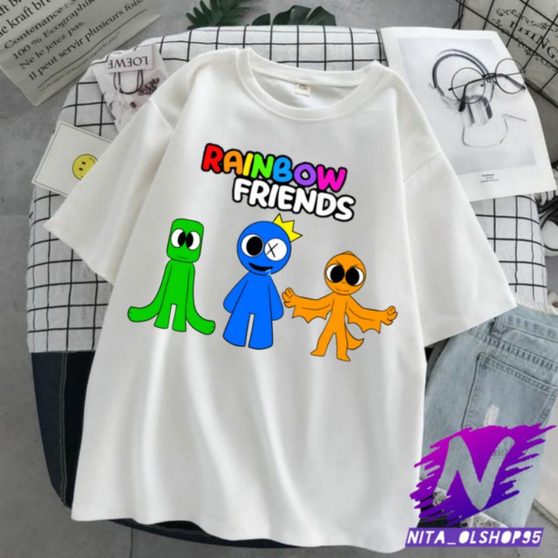 baju anak rainbow friends kaos anak rainbow friend baju kaos anak atasan rainbow