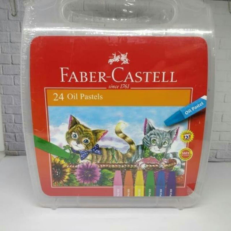 

Crayon Oil Pastel Faber Castell 24 Warna Crayon Ekonomis