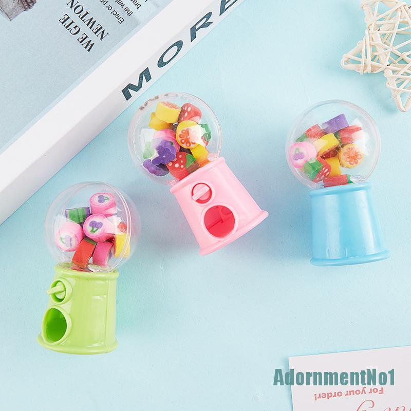 (AdornmentNo1) Penghapus Putar Bentuk Buah Untuk Pelajar