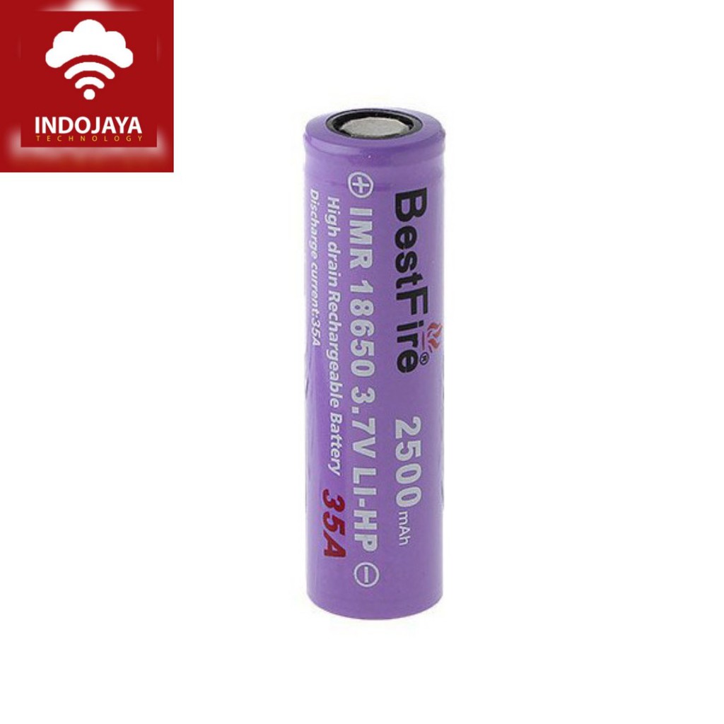 Battery BestFire 18650 2500mAh 35A [Authentic].