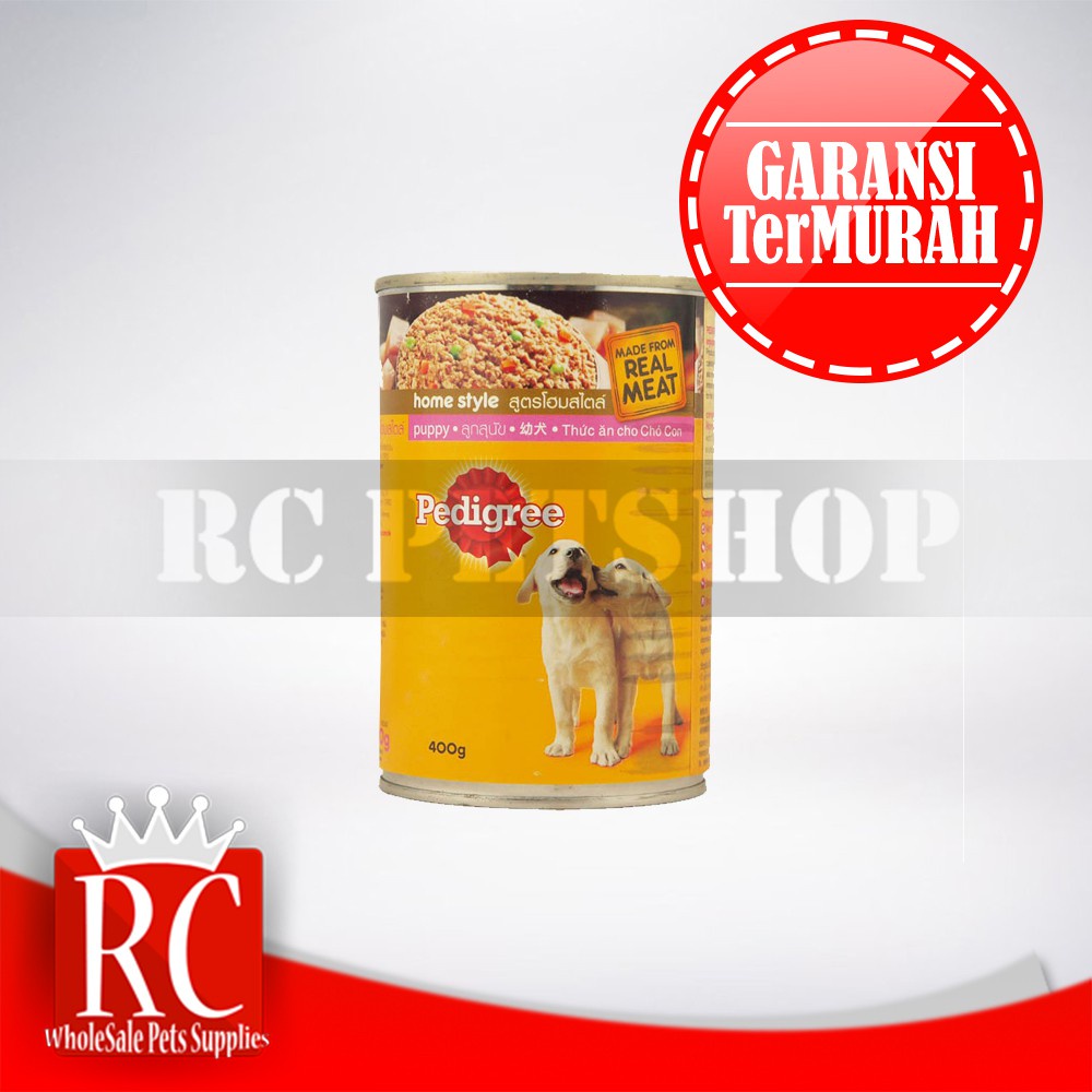 Makanan Kaleng Anak  Anjing Pedigree Puppy 400 gram