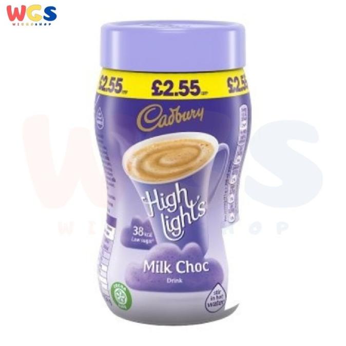 

Cadbury Highlights Milk Chocolate Drink Low Sugar 154g