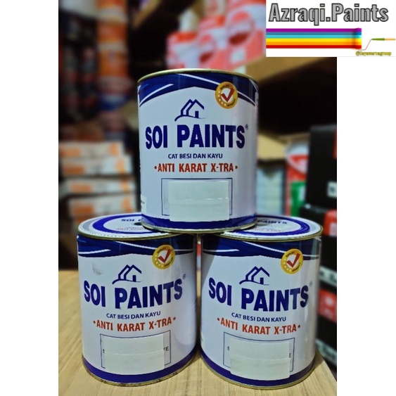 

CAT DASAR PRIMER ZINC PHOSPHATE "SOI PAINTS ( 1 KG )