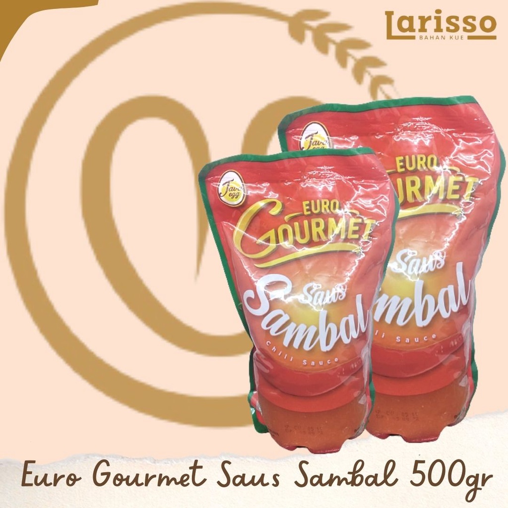 

EURO GOURMET SAUS SAMBAL 500 CHILI SAUCE