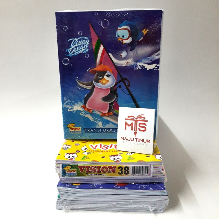 

Cuci Gudang Buku Tulis Vision 38 Lembar Promo
