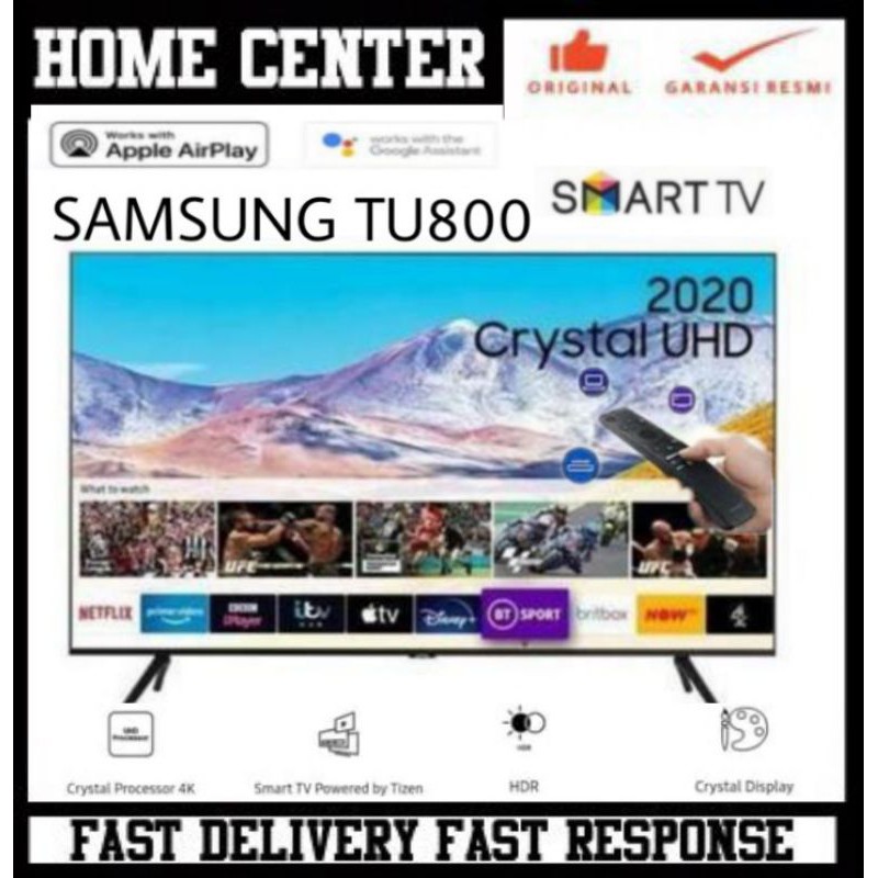 SAMSUNG LED TV 55TU8000 SMART TV 55 INCH CRYSTAL UHD UA55TU8000