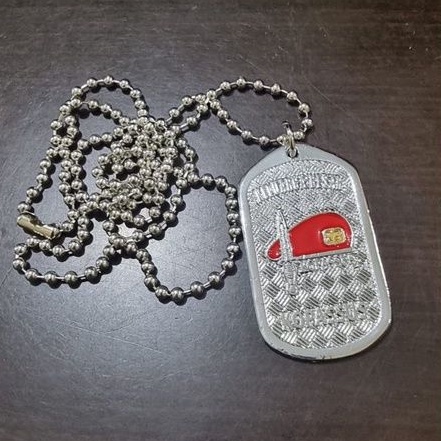 Kalung kopassus pra | Kalung baret merah kopassus | Kalung pria baret kopassus | kalung dan liontin 