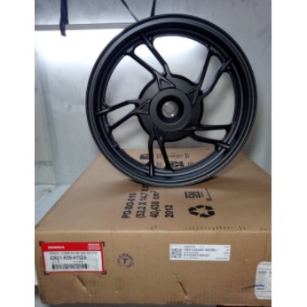 42601-K59-A70ZA HGP 100% VELG RACING BELAKANG VARIO 150 LED 2018 2019 2020 42601K59A70ZA ORIGINAL 42