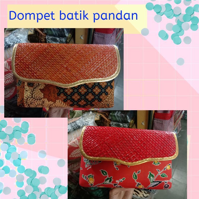 dompet batik pandan