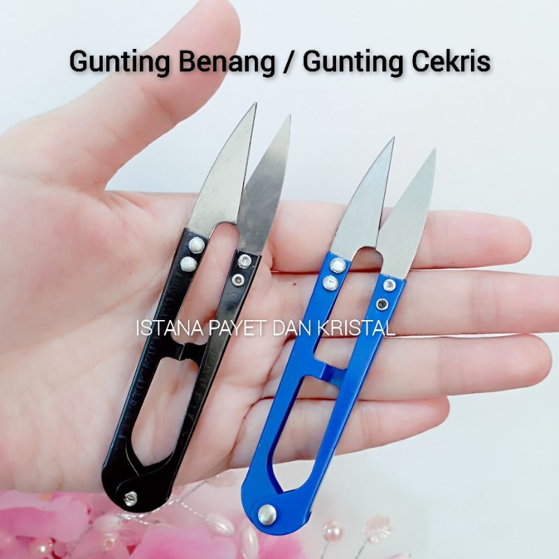 Gunting benang / gunting cekris stainless steel