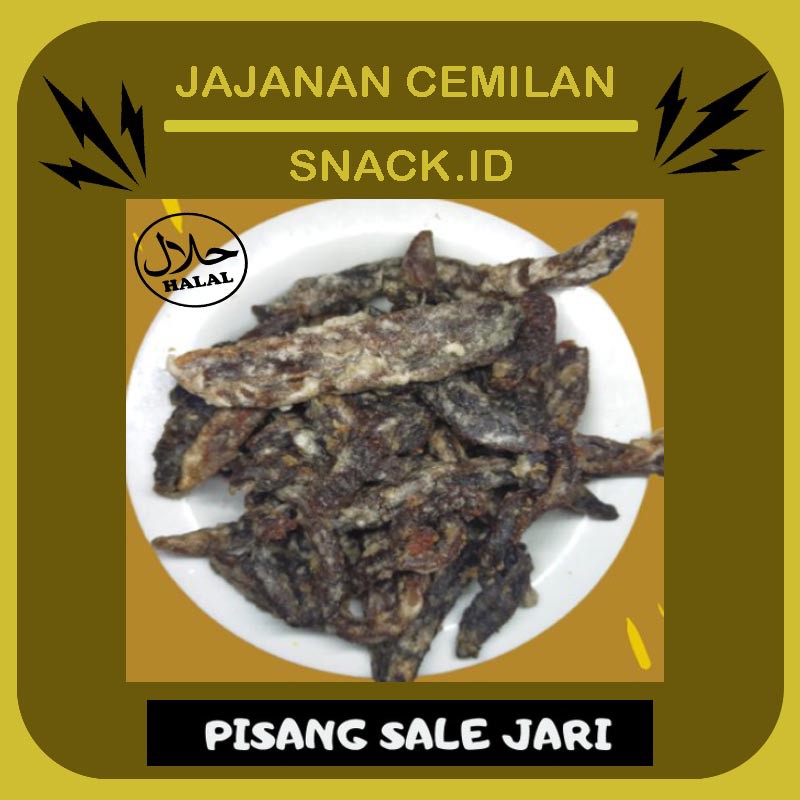 

SALE PISANG 1 KG / PISANG SALE JARI KUALITAS PREMIUM / CEMILAN SNACK KILOAN