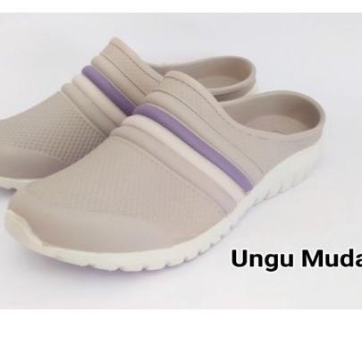 Paling Disukai.. TOP LAGI HIST ATT NSWL 491 Sepatu sendal bustong Karet Wanita Anti Air - Sandal wan