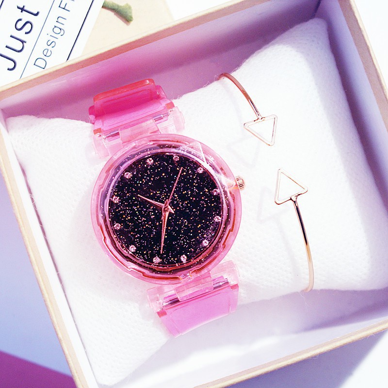 Jam Tangan Wanita Ice Watch Angka Strap Rubber Jam Murah