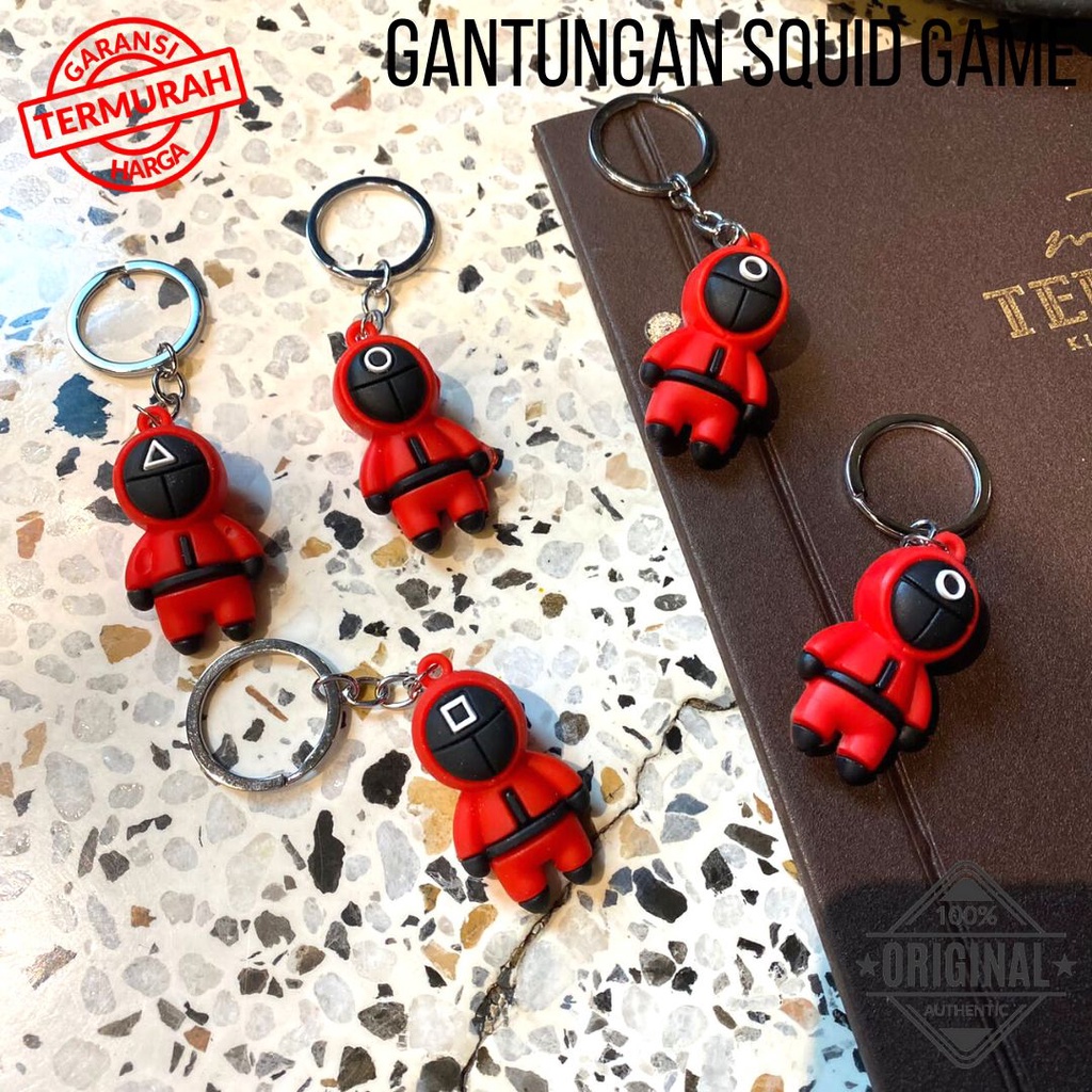 MATAHARI - GANTUNGAN KUNCI SQUID GAME KEY CHAIN SQUID GAME