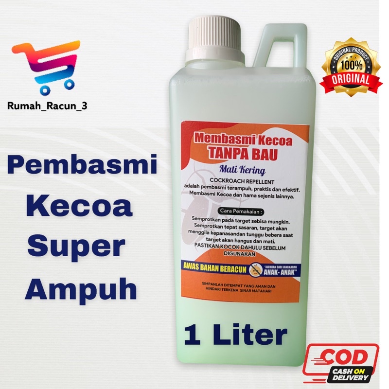 CAIRAN OBAT RACUN PEMBASMI ANTI KECOA/KECOAK JERMAN AMERIKA UNTUK DI RUMAH,MOBIL AMPUH
