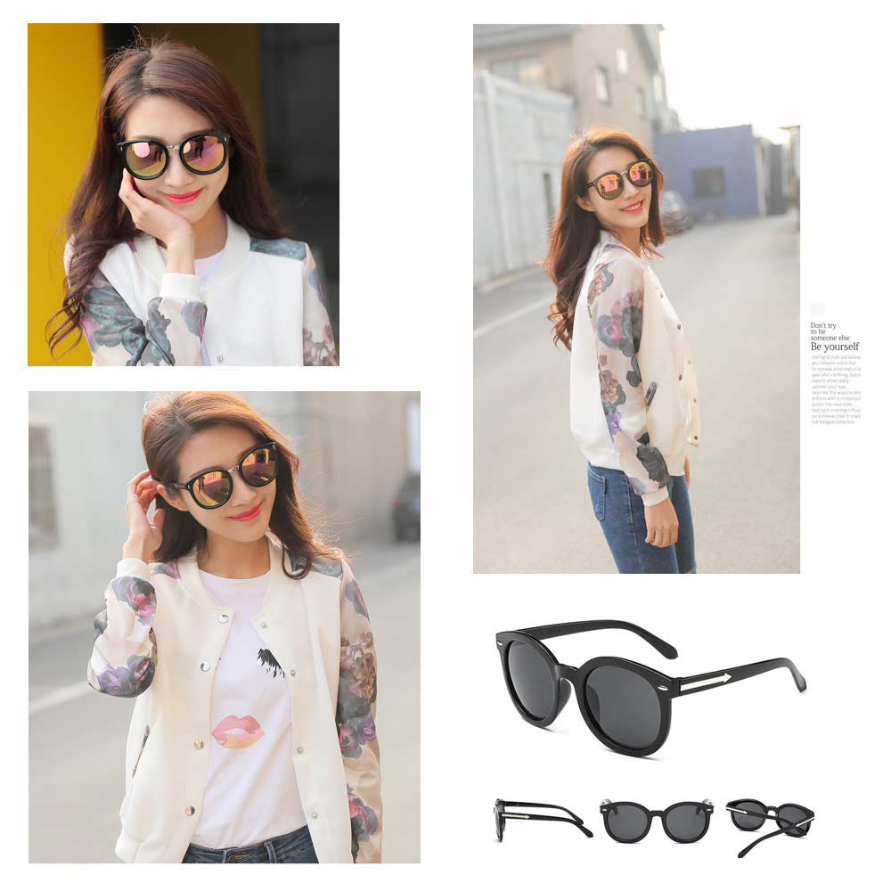 Anti UV 400 Sunglasses - Kacamata Wanita Hijab Korea - HM389 D ( Group Solo )