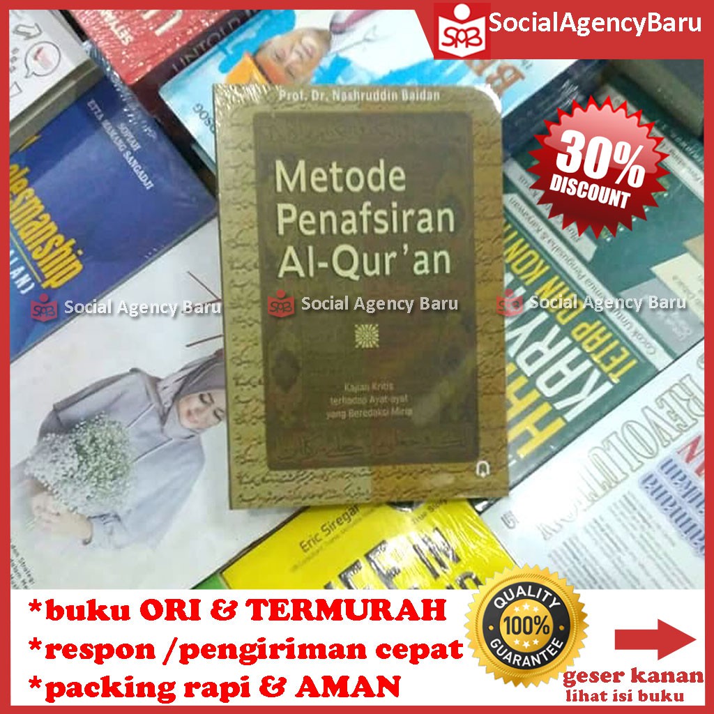 Metode Penafsiran Al-Quran - Nashruddin Baidan | Shopee Indonesia