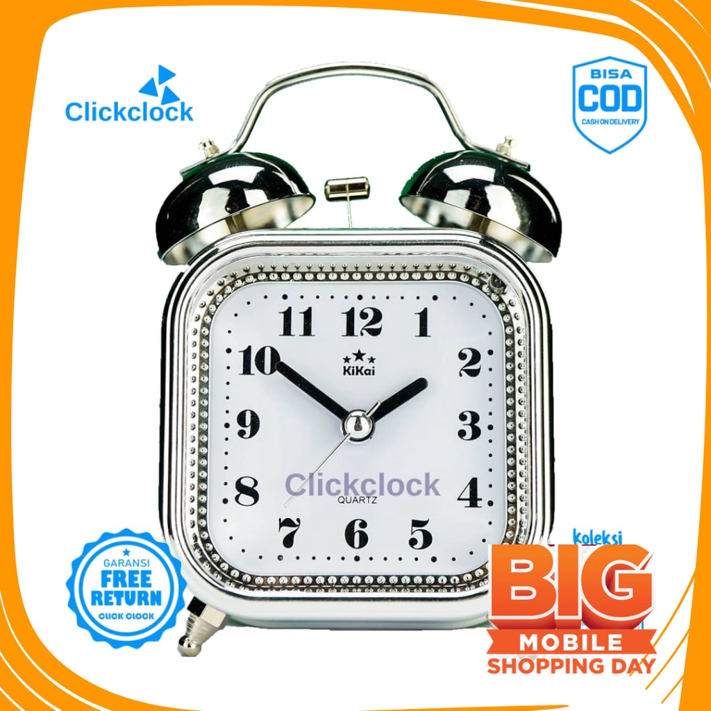 JAm Cewe Pink Bue Sky Gold Silver rubber Anti karat Air / Jam Weker Quartz Dekorasi Meja Hijau Merah