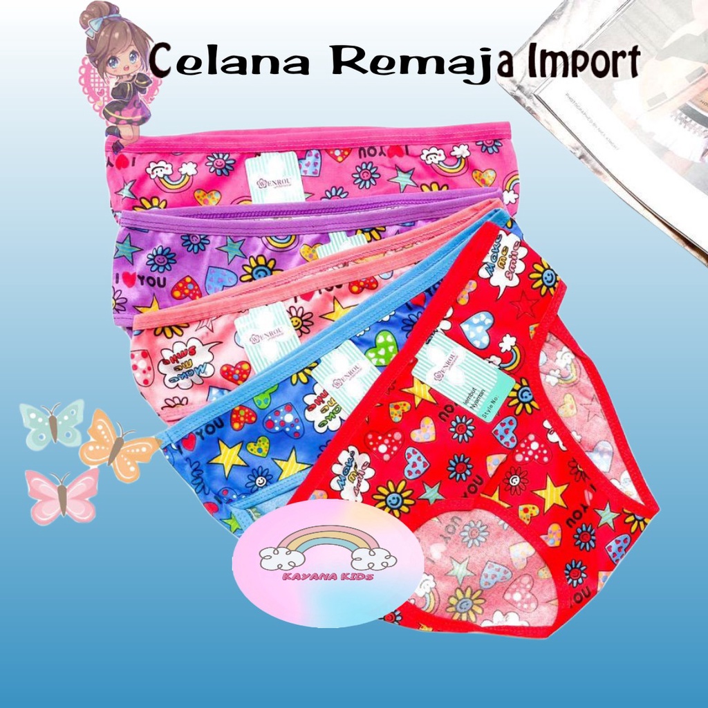 Celana dalam Anak remaja perempuan cewek SD Imotif MPORT