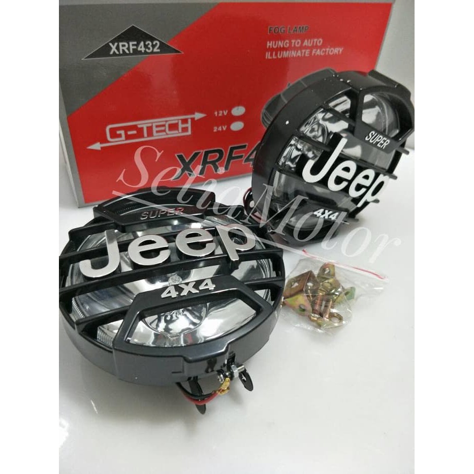 Lampu Jeep 4x4 Fog Lamp - Tembak Sorot Led - Mobil Motor
