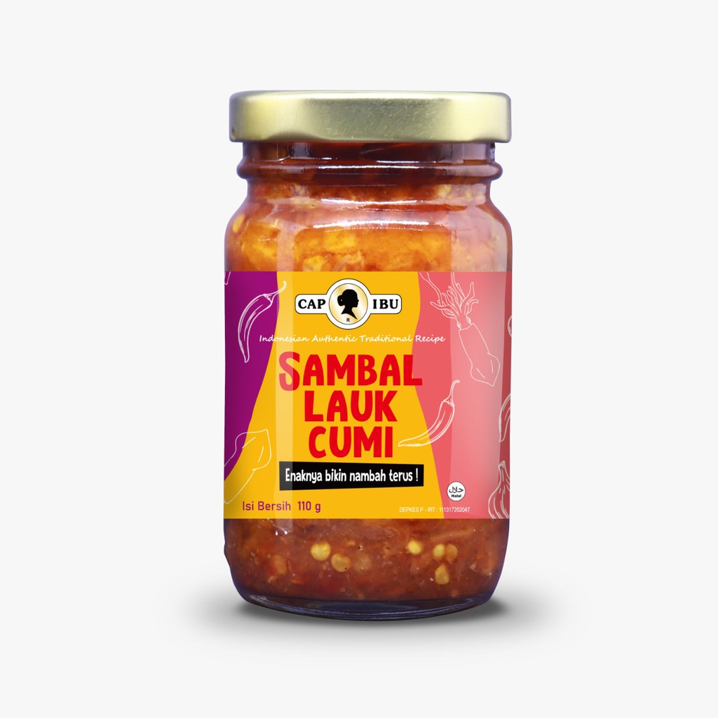 

Sambal Lauk Cumi Cap Ibu 110G (Botol Mini)