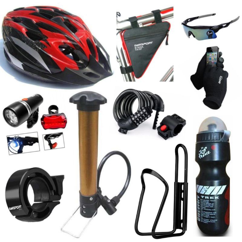 Paket Perlengkapan Helm Sepeda Murah