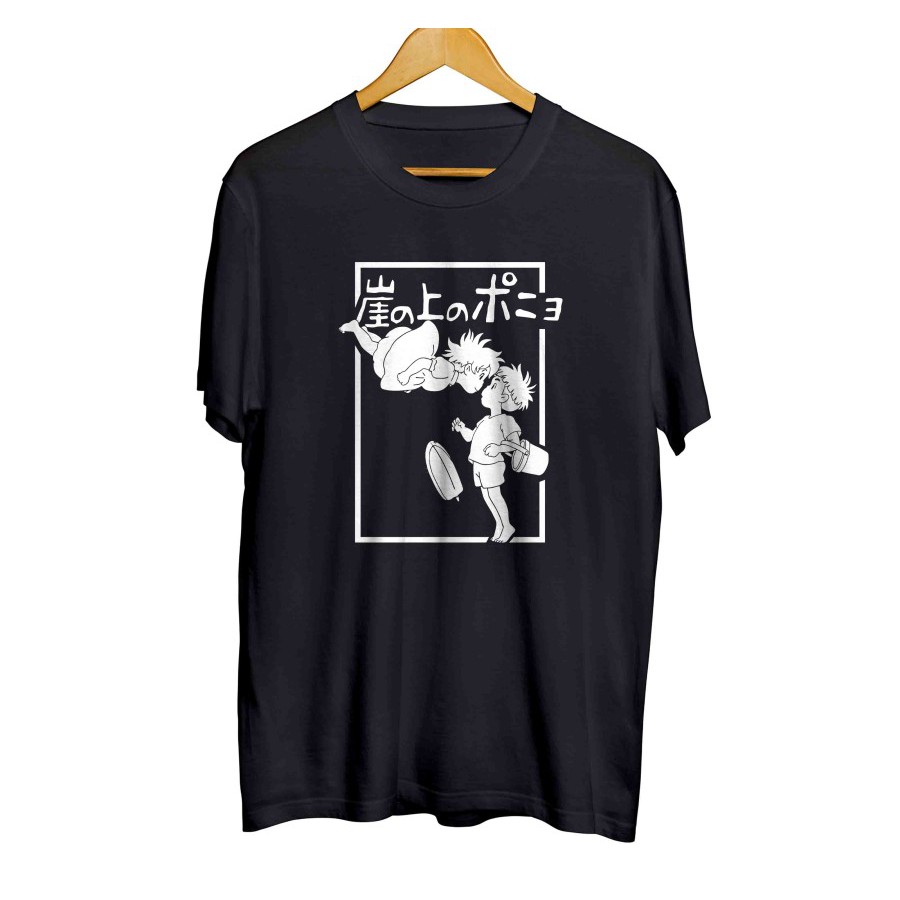 Kaos distro anime GHIBLI STUDIO - PONYO